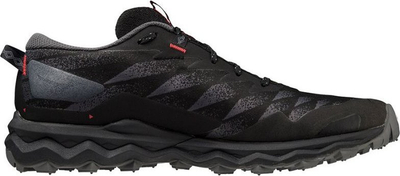Atlete trail running Mizuno Wave Daichi 7 GTX, GORE-TEX, me shollë Michelin, të zeza