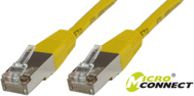 Kabllo rrjeti MicroConnect STP607Y, CAT6 STP, 7m, e verdhë