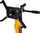 Qëndrim motori JCB Folding Engine Stand, 680 kg, me rrota, i verdhë