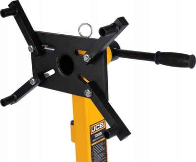 Qëndrim motori JCB Folding Engine Stand, 680 kg, me rrota, i verdhë