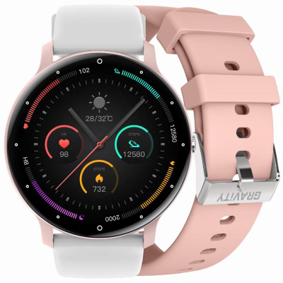 Ora e zgjuar Gravity GT1 6 Pro, ekran 1.39", Bluetooth, rozë