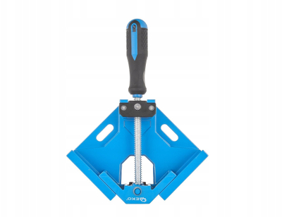Kapëse qoshe marangozësh Geko Carpenter's Corner Clamp, 70 mm, alumini, gri