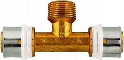 Пресувано тротојно парче Herz P722052, 20mm, 3/4\" M