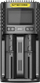 Karikues baterish Nitecore UMS2, 2 slote, USB, i zi