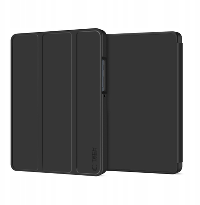 Mbulesë tableti Tech Protect SmartCase Pen, Galaxy Tab A9 A11 8.7, me mbajtëse, e zezë