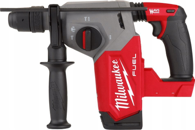 Çekiç kombinues me bateri Milwaukee M18 FHX 552X, 18V, me bateri dhe valixhe, i kuq
