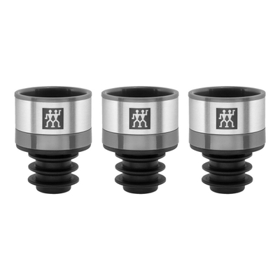 Set tapa vakumi Zwilling Fresh &amp; Save, set 3 copë, për shishe vere