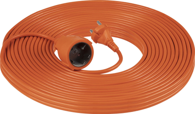 Zgjatues elektrik PVC IP20, 30m, H03VV F 2x1mm², portokalli