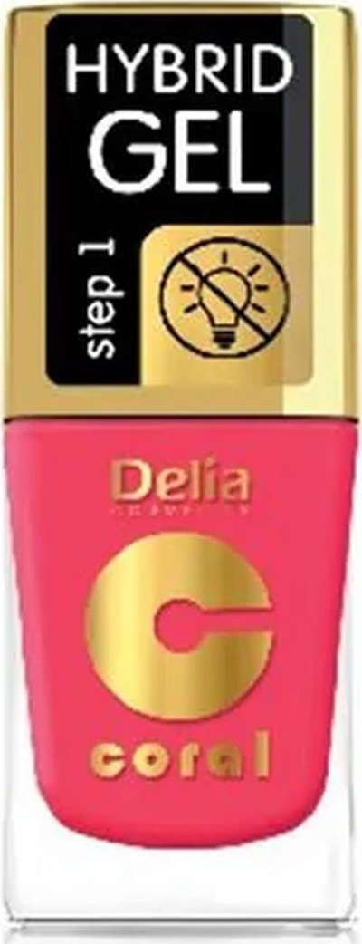 Llak thonjsh Delia Hybrid Gel 102, 11ml, efekt xheli