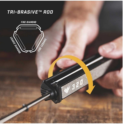 Sistem mprehës Work Sharp Professional Precision Adjust, rregullim këndi preciz, bazë e qëndrueshme