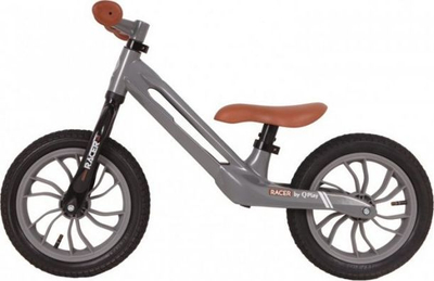 Biçikletë ekuilibri Milly Mally Qplay Racer, rrota 12", deri 30kg, gri