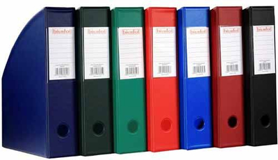 Mbajtëse dokumentesh Leitz, 10 cm, PVC, blu