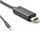 Kabllo video Brackton USB Type C në HDMI, 1.8m, 4K, i zi