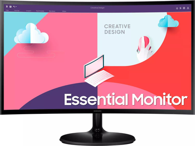 Monitor i harkum Samsung Essential 27", FHD 1920x1080, 60Hz, i zi