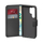 Kapak portofol Puro Wallet Case për Samsung Galaxy S25 Ultra, me vende për karta, me magnet, i zi