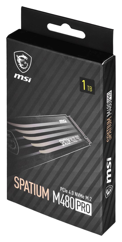 Disk SSD MSI SPATIUM M480 PRO, 1TB, PCIe 4.0 NVMe M.2, i zi