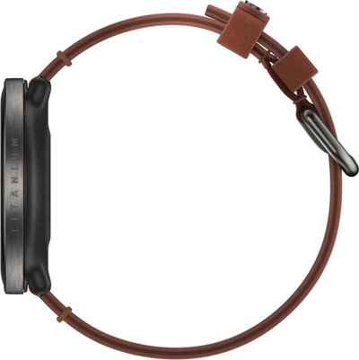 Orë sportive Polar Ignite 3 Titanium, GPS, ekran 1.28" AMOLED, kafe