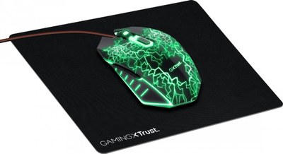 Set gaming mi me mousepad Trust GXT 783X Izza, 4000 DPI, RGB, i zi