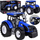 Lodër traktor fermë ToyStar Farm Tractor, drita, tinguj, blu