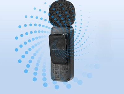 Mikrofon lavalier pa tel Boya BY-V2-P, 2.4GHz, USB-C, i zi