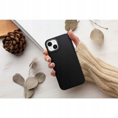 Mbulesë telefoni OEM për iPhone 17 Air Pro, FRAME Case, e zezë