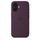 Apple iPhone 16 Silicone Case with MagSafe, Plum