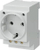 Prizë modulare Siemens 2P+Z, 16A, 230V