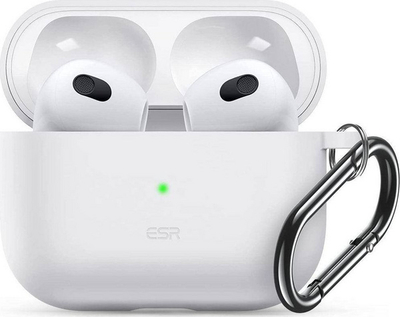 Kuti mbrojtëse ESR Bounce për AirPods 3, e bardhë