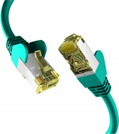 Kabllo rrjeti EFB Elektronik EC020200080, Cat6a S FTP, 3 m, jeshile