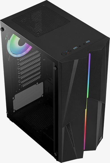 Kasë Aerocool PGS Mecha ARGB (AEROPGSMECHA-G-BK-V2)