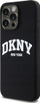 Këllëf telefoni DKNY Liquid Silicone për iPhone 13 Pro Max, MagSafe, i zi