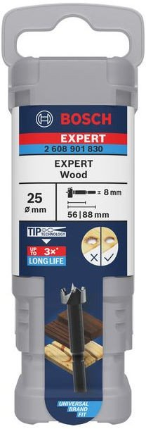 Стрвилица Форстнер Bosch Accessories 2608901830, дијаметар 25mm, должина 88mm