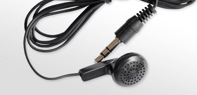 Kufje me kabllo Alcatel Single Wired Headphone, hyrje 3.5mm, me mikrofon, ngjyrë e bardhë