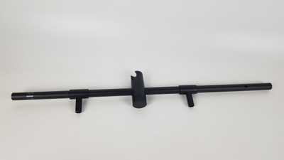 Shinë dushi Wenko Basic, 66 cm, çelik inox, e zezë
