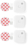 Set detektor tymi Nedis SmartLife, WiFi smart 3 copë, 85 dB, i bardhë