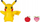Lodër interaktive Pokemon Train and Play Deluxe Pikachu, 11 cm, 50+ reagime, e verdhë