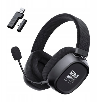 Kufje gaming ONIKUMA GT839, tri-mode wireless, 40mm, të zeza