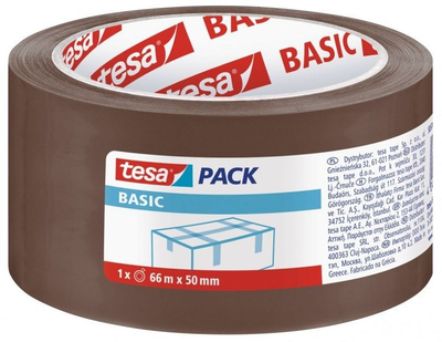 Shirit paketimi Tesa Basic H5857100, 66 x 50 mm, i kaftë