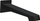 Bateri e fshehtë për vaskë Hansgrohe Talis E 71745670, set dushi, e zezë mat