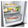 Frigorifer i kombinuar Beko GBV7280DPY, Total No Frost, klasa D, 59.5 cm, argjendtë