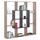 Raft Brody 136×22×136 cm (HM8771.02), gri