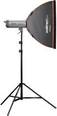 Softbox studio Walimex Pro Orange Line 60x60 cm, katror, i zi