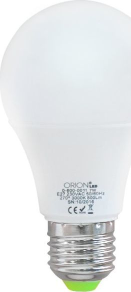 Poç elektrik Orion LED 7W E27 560LM