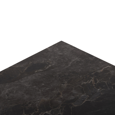 Tavolinë ngrënieje Tegatt 180–260×90×77 Hcm (HM9850.02), zezë