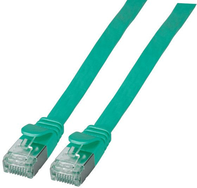 Kabllo rrjeti EFB Elektronik K5545GN, Cat6a U/FTP, 0.5m, e gjelbër