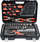 Set veglash YATO YT-38881, 129 pjesë, me kuti plastike, gri