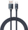 Kabllo karikimi / të dhënash Baseus Crystal Shine Series USB-A - USB-C, 100W, 1.2m, e zezë