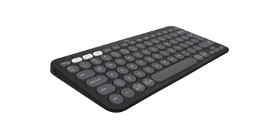 Tastierë pa kabllo Logitech Pebble Keys 2 K380s, Bluetooth, kompakte, e bardhë