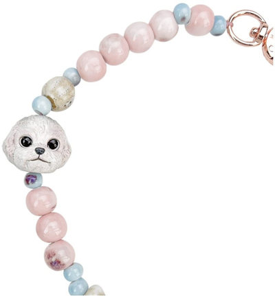 Varëse çelsash Nimmy Big Eye Cute Pets 2.0, aksesor çante, rozë