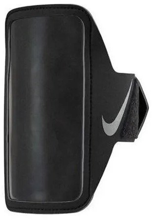 Mbajtëse krahu për telefon Nike Lean Arm Band Plus, universale, e zezë